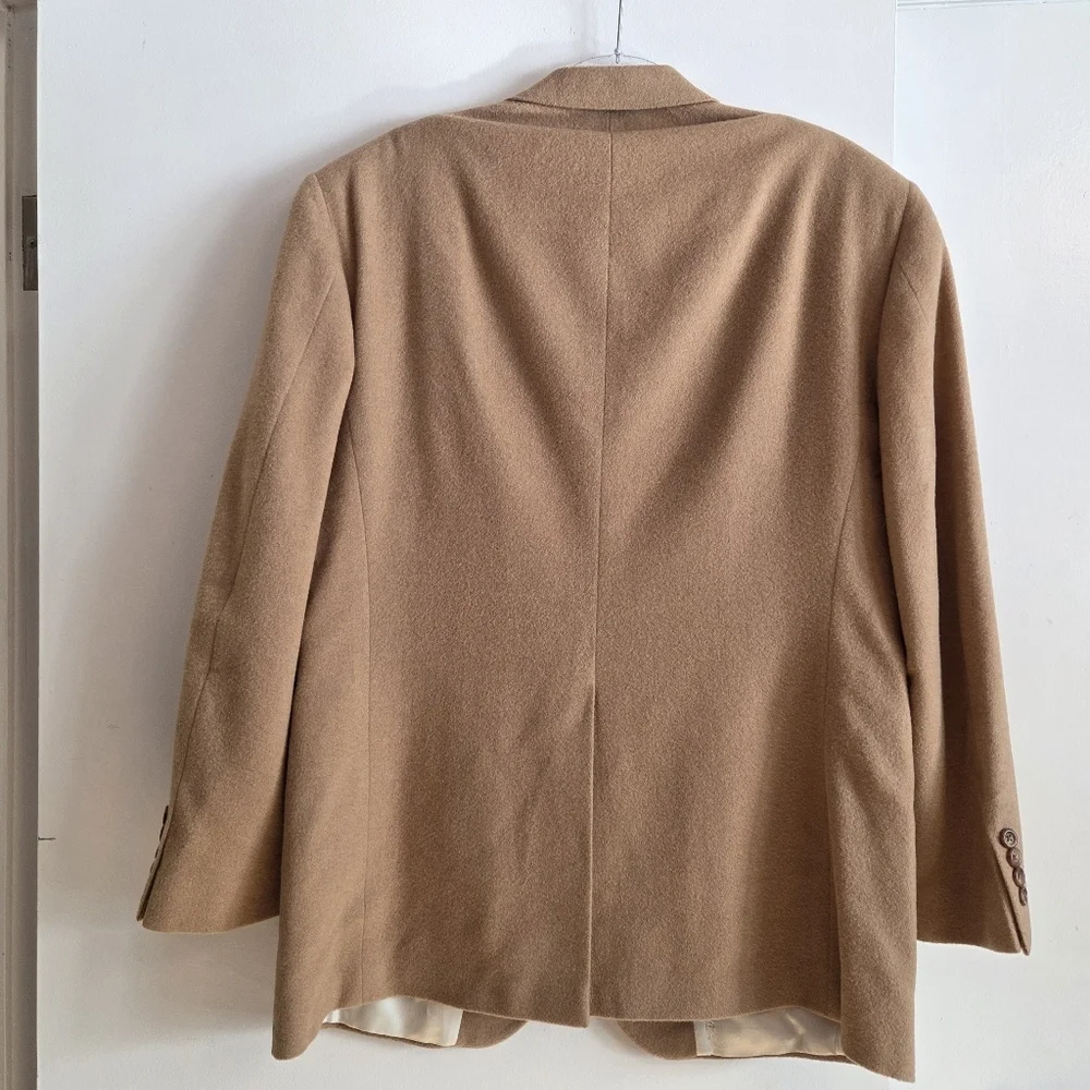 RALPH LAUREN POLO UNIVERSITY CLUB Camel Hair Sport Jacket Large 42R